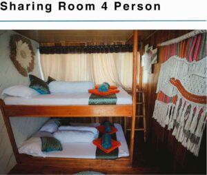 Sharing Room 4 Person