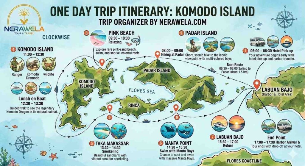 trip satu hari Labuan Bajo