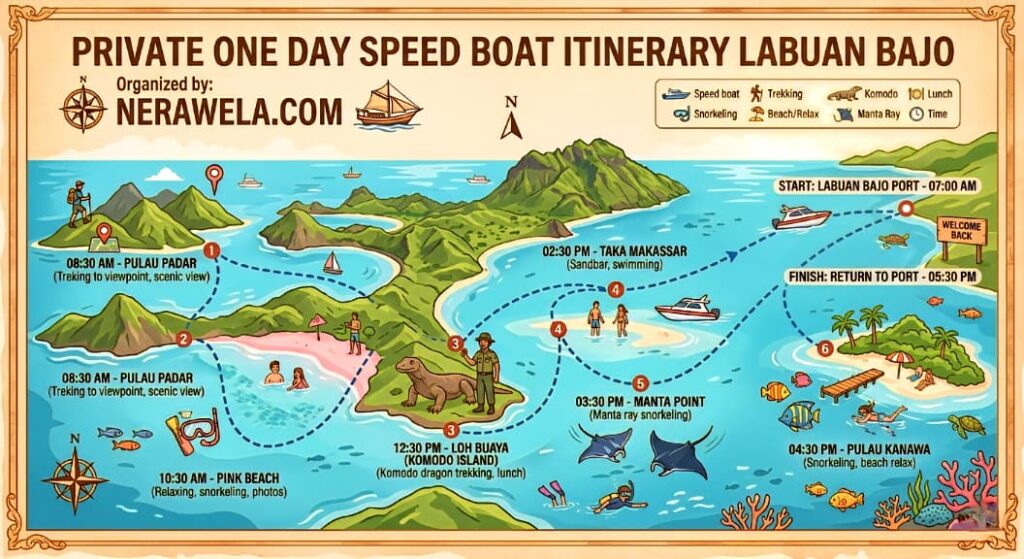 private speed boat Labuan Bajo